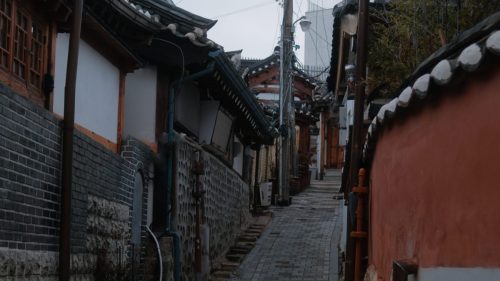 A street of a historical neighborhood